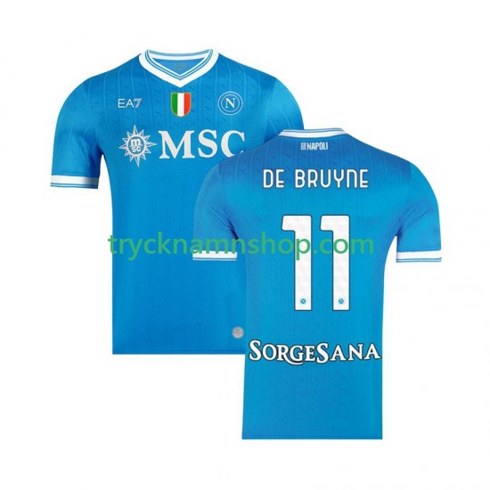 SSC Napoli Kevin De Bruyne 11 2025-2026 Tröja 1:a Matchställ Män Kortärmad