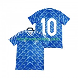 Nederländerna 10 1998 Tröja Retro 2:a Matchställ Män Kortärmad