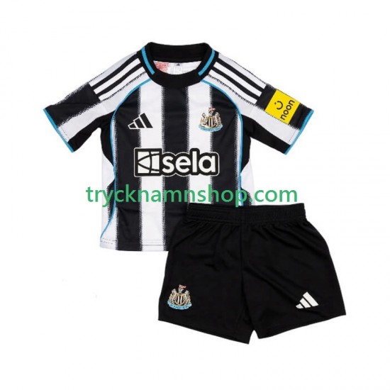 Newcastle United 2025-2026 Tröja 1:a Matchställ Barn Kortärmad