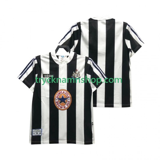 Newcastle United 1995 1997 Tröja Retro 1:a Matchställ Män Kortärmad