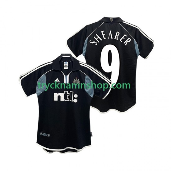 Newcastle United SHEARER 9 2000 2001 Tröja Retro 2:a Matchställ Män Kortärmad