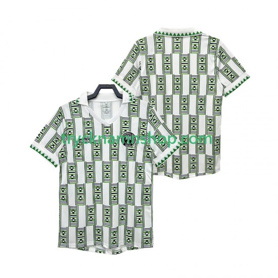 Nigeria 1994 Tröja Retro 2:a Matchställ Män Kortärmad