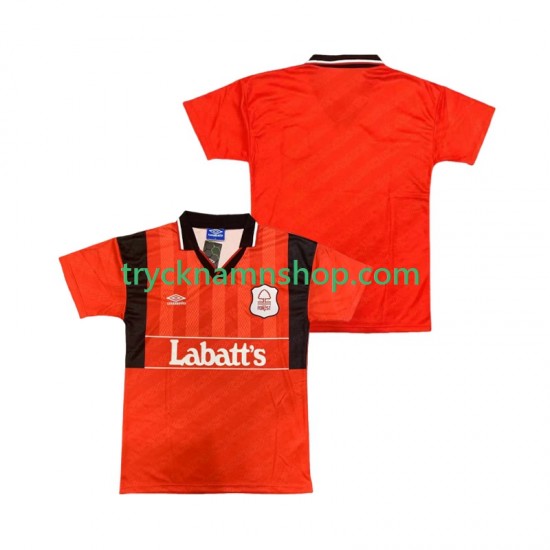 Nottingham Forest 1994 1995 Tröja Retro 1:a Matchställ Män Kortärmad