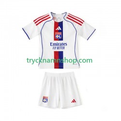 Olympique Lyonnais 2025-2026 Tröja 1:a Matchställ Barn Kortärmad