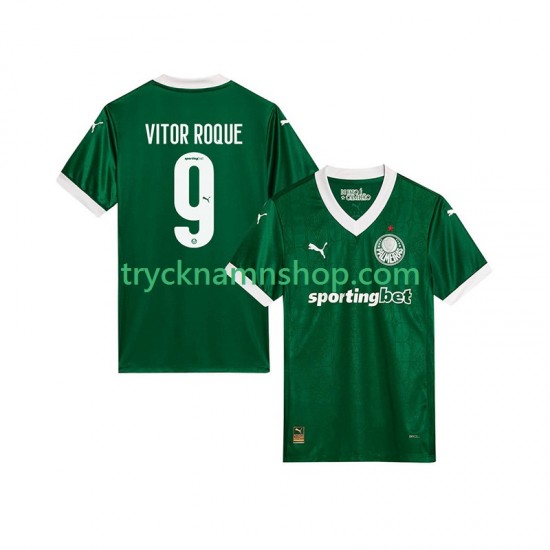 Palmeiras Vitor Roque 9 2025-2026 Tröja 1:a Matchställ Män Kortärmad