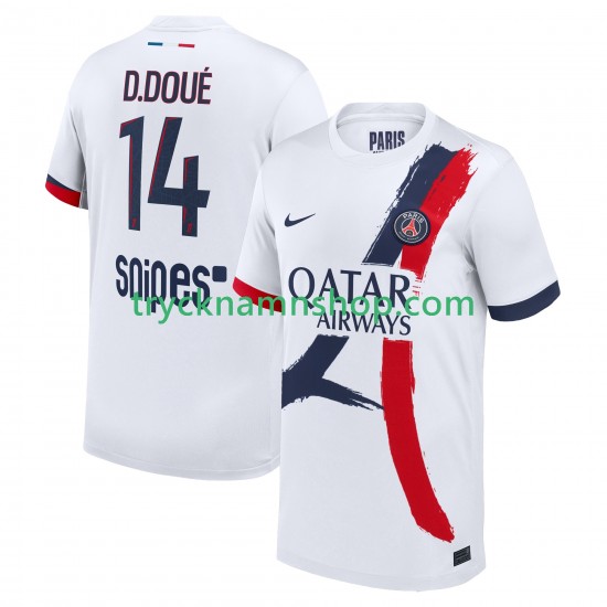 Paris Saint-Germain Desire Doue 14 2025-2026 Tröja 2:a Matchställ Män Kortärmad