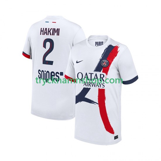 Paris Saint-Germain Hakimi 2 2025-2026 Tröja 2:a Matchställ Män Kortärmad