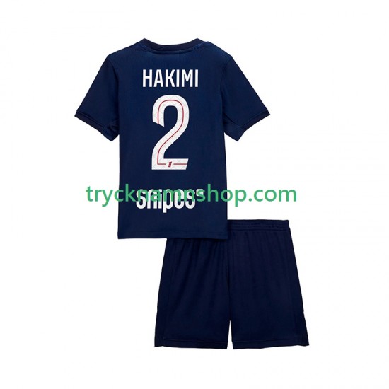 Paris Saint-Germain Hakimi 2 2025-2026 Tröja 1:a Matchställ Barn Kortärmad