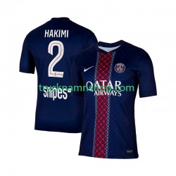 Paris Saint-Germain Hakimi 2 2025-2026 Tröja 1:a Matchställ Män Kortärmad