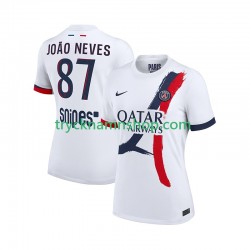 Paris Saint-Germain Joao Neves 87 2025-2026 Tröja 2:a Matchställ Män Kortärmad