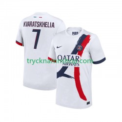 Paris Saint-Germain Khvicha Kvaratskhelia 7 2025-2026 Tröja 2:a Matchställ Män Kortärmad