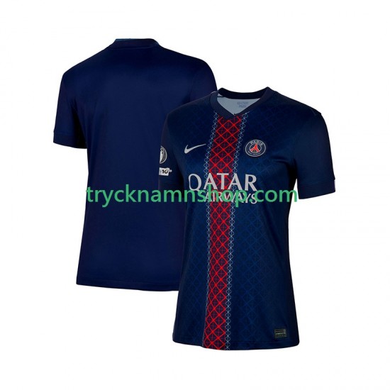 Paris Saint-Germain 2025-2026 Tröja 1:a Matchställ Dam Kortärmad