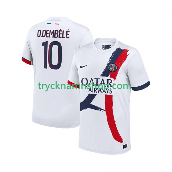 Paris Saint-Germain Ousmane Dembele 10 2025-2026 Tröja 2:a Matchställ Män Kortärmad