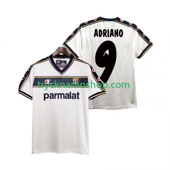 Parma ADRIANO 9 2002 2003 Tröja Retro 2:a Matchställ Män Kortärmad