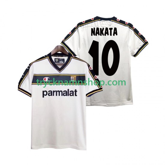 Parma NAKATA 10 2002 2003 Tröja Retro 2:a Matchställ Män Kortärmad