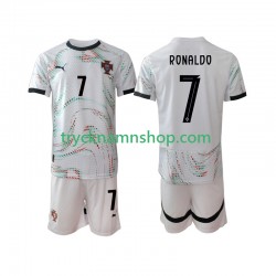 Portugal Cristiano Ronaldo 7 2025 Tröja 2:a Matchställ Barn Kortärmad