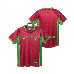 Portugal 1998 Tröja Retro 1:a Matchställ Män Kortärmad