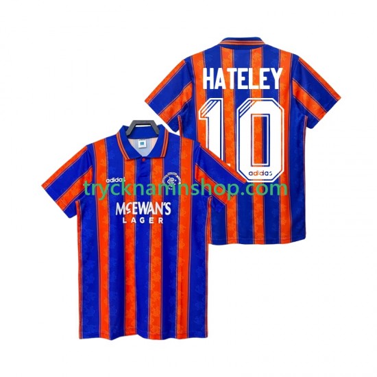 Rangers HATELEY 10 1993 1994 Tröja Retro 2:a Matchställ Män Kortärmad