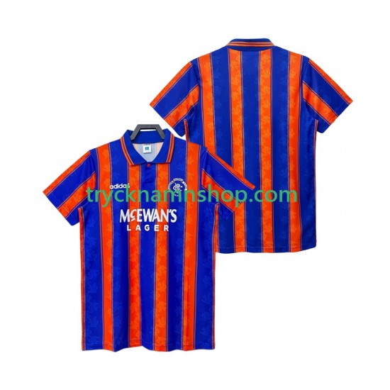 Rangers 1993 1994 Tröja Retro 2:a Matchställ Män Kortärmad
