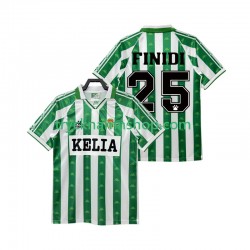 Real Betis FINIDI 25 1995 1996 Tröja Retro 1:a Matchställ Män Kortärmad