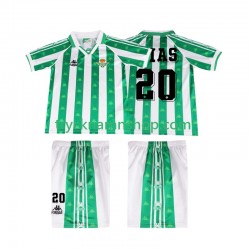 Real Betis Tomas Olias 20 1996 1997 Tröja Retro 1:a Matchställ Barn Kortärmad