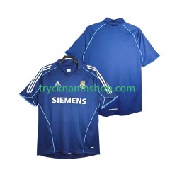 Real Madrid 2005 2006 Tröja Retro 2:a Matchställ Män Kortärmad