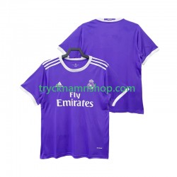 Real Madrid 2016 2017 Tröja Retro 2:a Matchställ Män Kortärmad