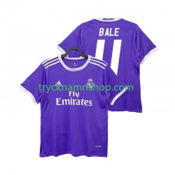 Real Madrid BALE 11 2016 2017 Tröja Retro 2:a Matchställ Män Kortärmad