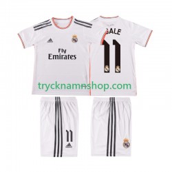 Real Madrid BALE 11 2013 2014 Tröja Retro 1:a Matchställ Barn Kortärmad