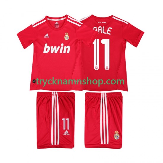 Real Madrid BALE 11 2011 2012 Tröja Retro 3:e Matchställ Barn Kortärmad
