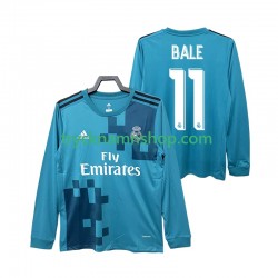 Real Madrid BALE 11 2017 2018 Tröja Retro 3:e Matchställ Män Långärmad