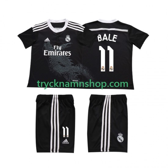 Real Madrid Bale 11 2014 Tröja Retro 3:e Matchställ Barn Kortärmad