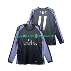Real Madrid Bale 11 2016 2017 Tröja Retro 3:e Matchställ Män Långärmad