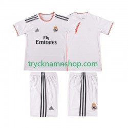 Real Madrid 2013 2014 Tröja Retro 1:a Matchställ Barn Kortärmad