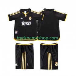 Real Madrid 1999 2001 Tröja Retro 2:a Matchställ Barn Kortärmad