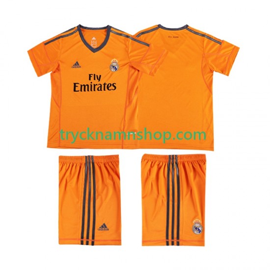 Real Madrid 2013 2014 Tröja Retro 3:e Matchställ Barn Kortärmad