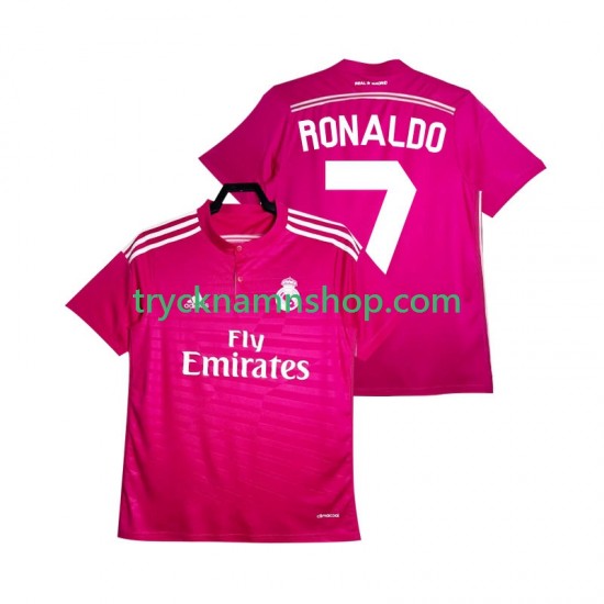 Real Madrid Cristiano Ronaldo 7 2014 2015 Tröja Retro 2:a Matchställ Män Kortärmad