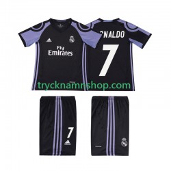Real Madrid Cristiano Ronaldo 7 2016 2017 Tröja Retro 3:e Matchställ Barn Kortärmad
