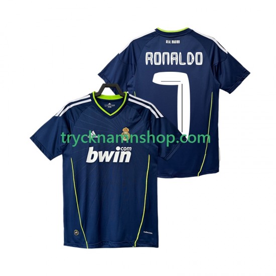 Real Madrid Cristiano Ronaldo 7 2010 2011 Tröja Retro 2:a Matchställ Män Kortärmad
