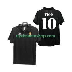 Real Madrid FIGO 10 2002 2003 Tröja Retro 2:a Matchställ Män Kortärmad
