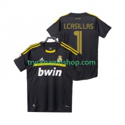 Real Madrid Målvakt I.CASILLAS 1 2011 2012 Tröja Retro 2:a Matchställ Män Kortärmad