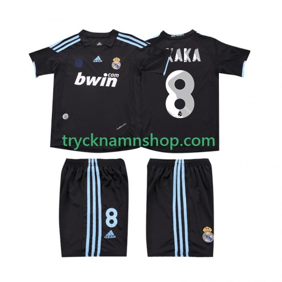Real Madrid KAKA 8 2009 2010 Tröja Retro 2:a Matchställ Barn Kortärmad