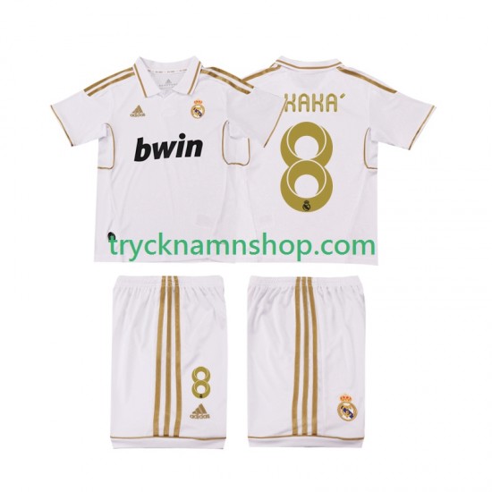 Real Madrid KAKA 8 2011 2012 Tröja Retro 1:a Matchställ Barn Kortärmad