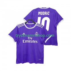 Real Madrid LUCA MODRIC 10 2016 2017 Tröja Retro 2:a Matchställ Män Kortärmad