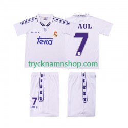 Real Madrid RAUL 7 1994 1996 Tröja Retro 1:a Matchställ Barn Kortärmad
