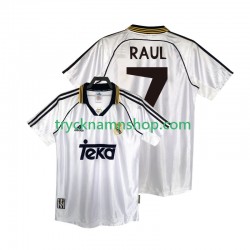 Real Madrid RAUL 7 1998 2000 Tröja Retro 1:a Matchställ Män Kortärmad