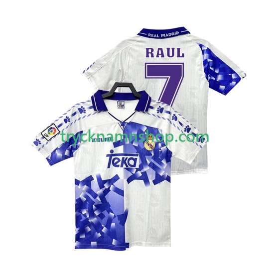 Real Madrid RAUL 7 1996 1997 Tröja Retro 3:e Matchställ Män Kortärmad