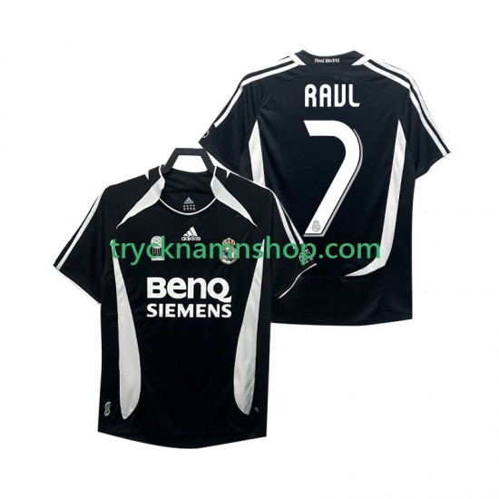 Real Madrid RAUL 7 2006 2007 Tröja Retro 3:e Matchställ Män Kortärmad