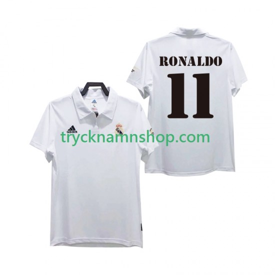 Real Madrid RONALDO 11 2002 2003 Tröja Retro 1:a Matchställ Män Kortärmad