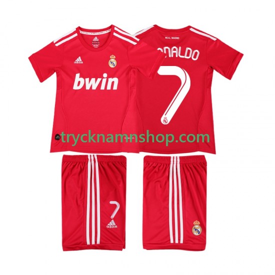 Real Madrid RONALDO 7 2011 2012 Tröja Retro 3:e Matchställ Barn Kortärmad